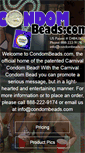 Mobile Screenshot of condombeads.com
